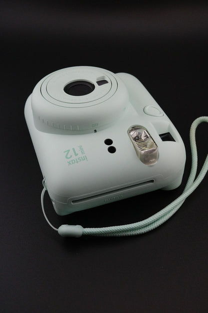 Fujifilm Instax Mini 12 Mint Green Instant Camera & Batteries - Tested & Working