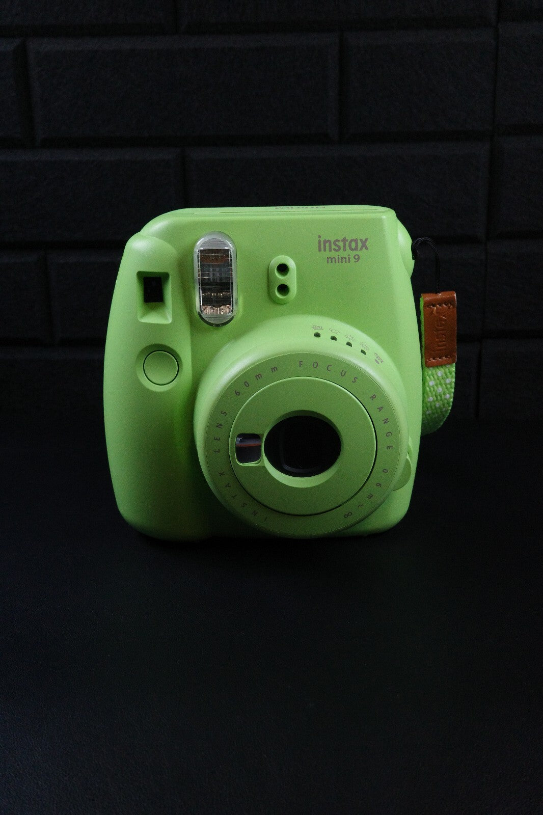 Fujifilm Instax Mini 9 Green Instant Camera + Case, Film & Batteries - Working