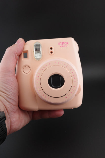 Fujifilm Instax Mini 8 Pink Instant Film Camera - Tested & Working