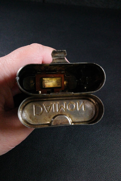 Vintage Daimon Contact Flashlight Torch Germany WWII / 1936-48