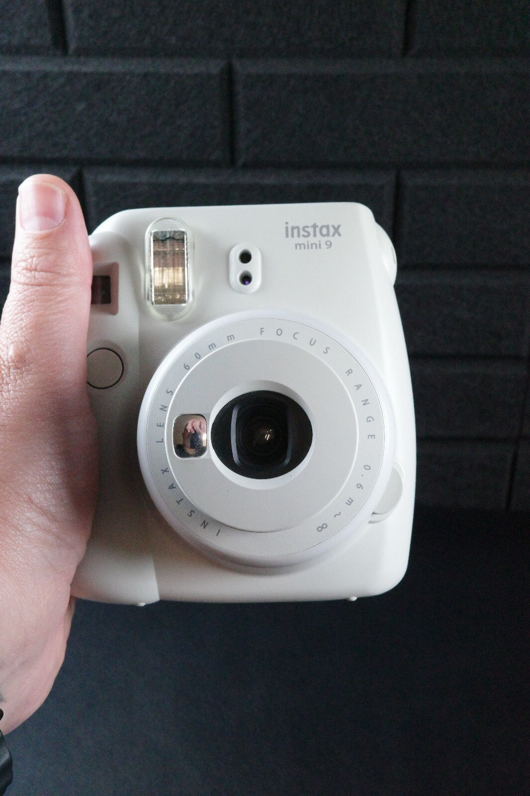 Fujifilm Instax Mini 9 White Instant Polaroid Camera - Fully Working