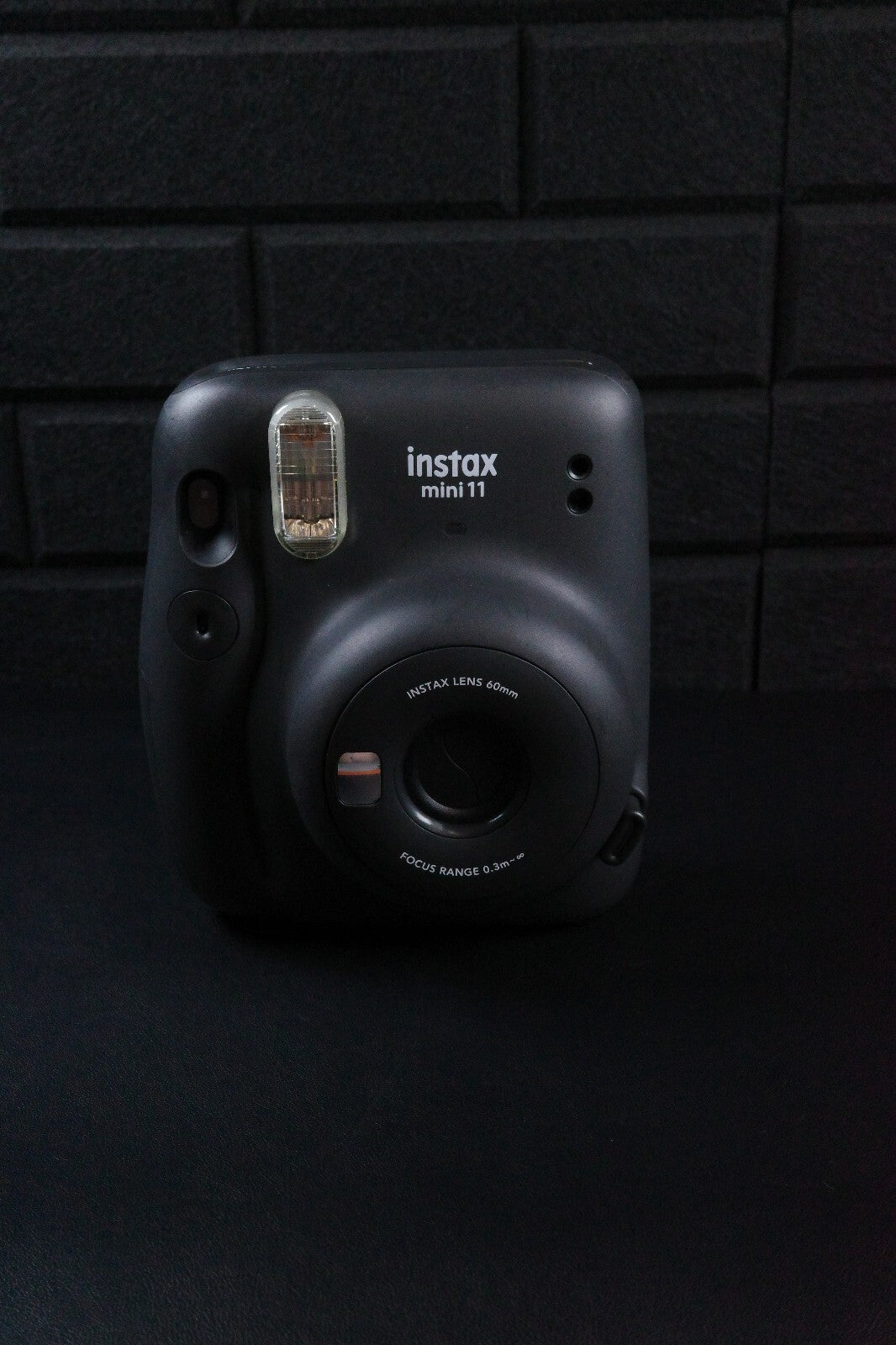 Boxed Fujifilm Instax Mini 11 Black Instant Polaroid Camera - Works Perfectly