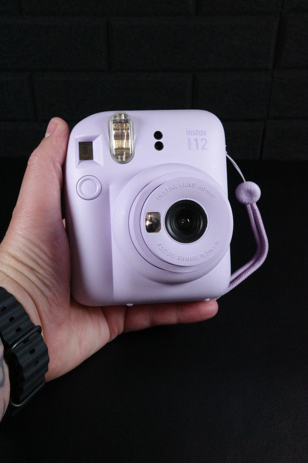 Fujifilm Instax Mini 12 Lilac Instant Camera + Film & Batteries - Working