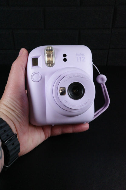 Fujifilm Instax Mini 12 Lilac Instant Camera + Film & Batteries - Working