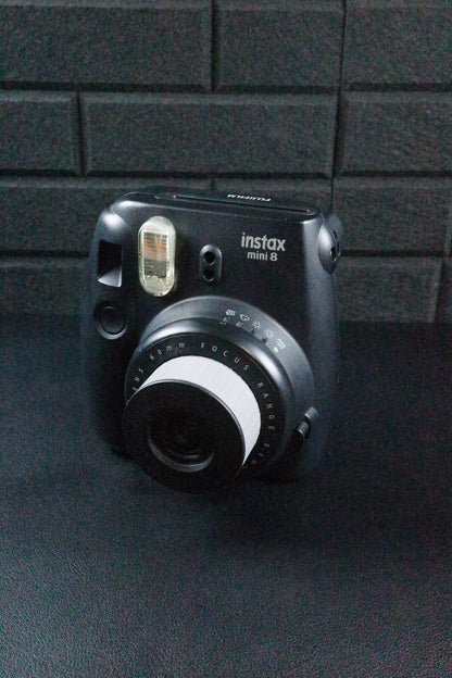 Fujifilm Instax Mini 8 Black Instant Polaroid Camera - Works Perfectly
