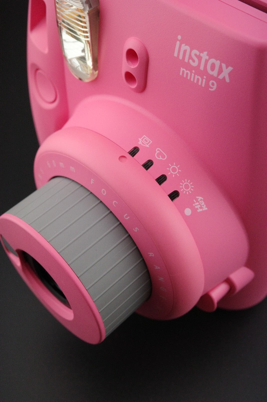 Fujifilm Instax Mini 9 Pink Instant Camera + Case & Batteries - Tested & Working