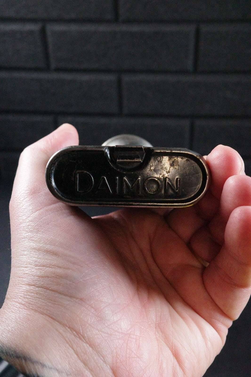 Vintage Daimon Contact Flashlight Torch Germany WWII / 1936-48