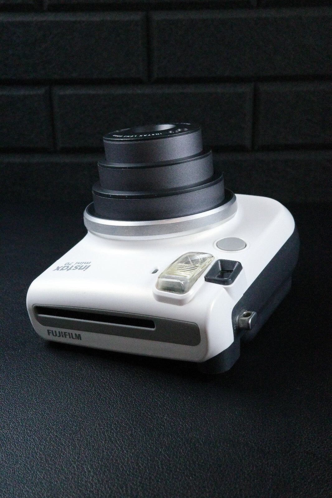 Fujifilm Instax Mini 70 White Instant Film Camera + Film & Batteries  - Working