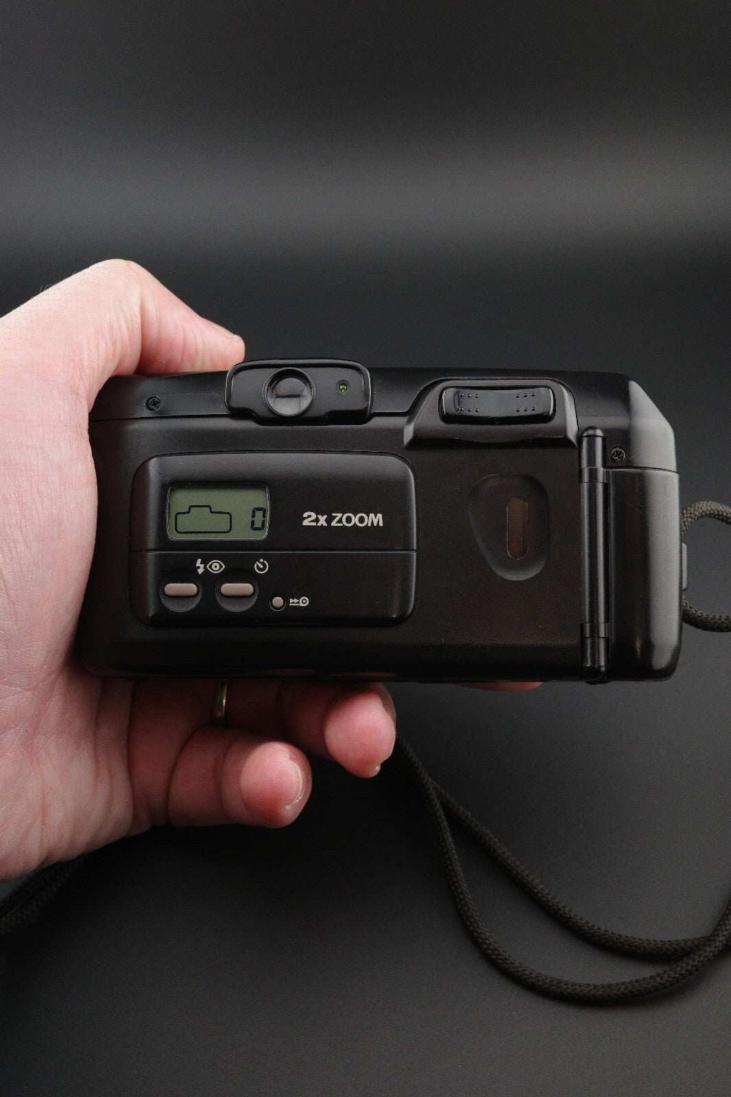 Vintage Canon Sure Shot 70 Zoom 35mm Film Camera - Winds, Fires - Faulty Flash