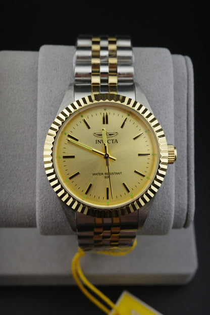 Invicta Specialty Musenova 29405 Women’s Watch 36mm Steel Gold Brand New & Boxed