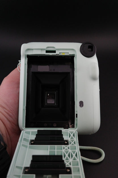 Fujifilm Instax Mini 12 Mint Green Instant Camera & Batteries - Tested & Working