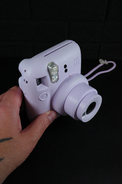 Fujifilm Instax Mini 12 Lilac Instant Camera + Film & Batteries - Working