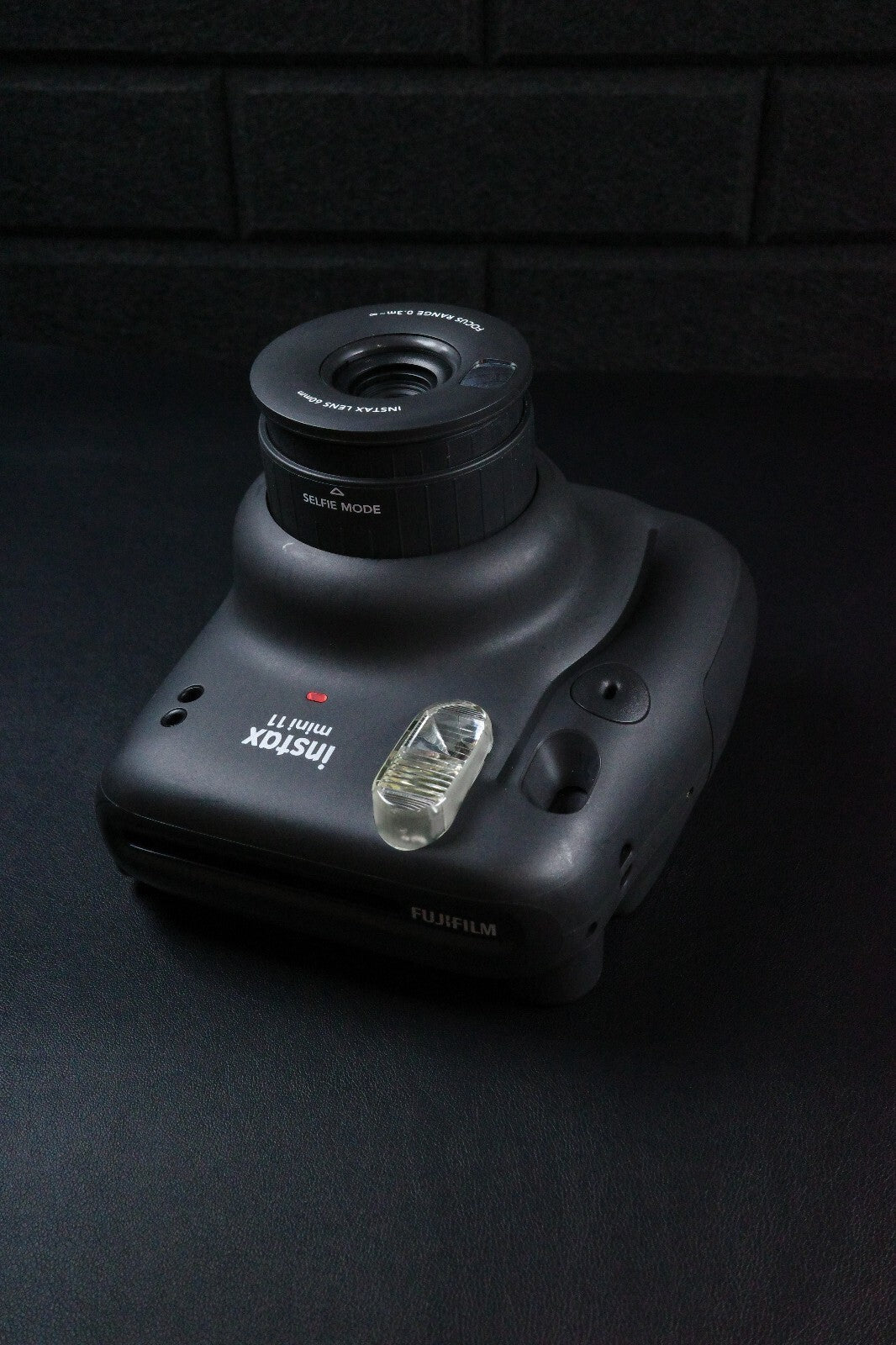 Boxed Fujifilm Instax Mini 11 Black Instant Polaroid Camera - Works Perfectly