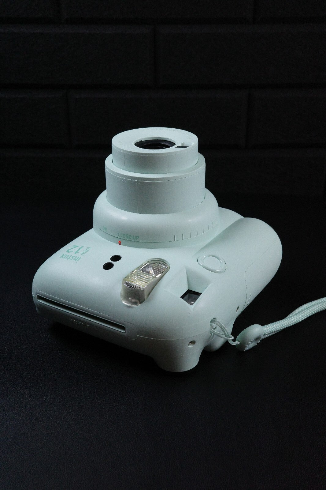 Fujifilm Instax Mini 12 Mint Green Instant Camera + Case - Tested & Working