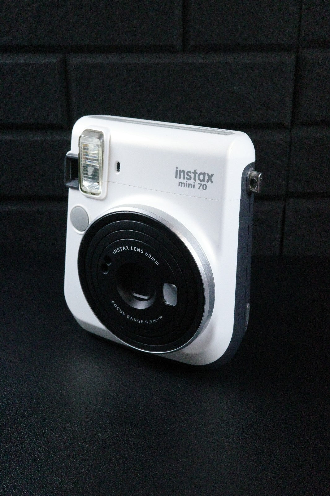 Fujifilm Instax Mini 70 White Instant Film Camera + Film & Batteries  - Working