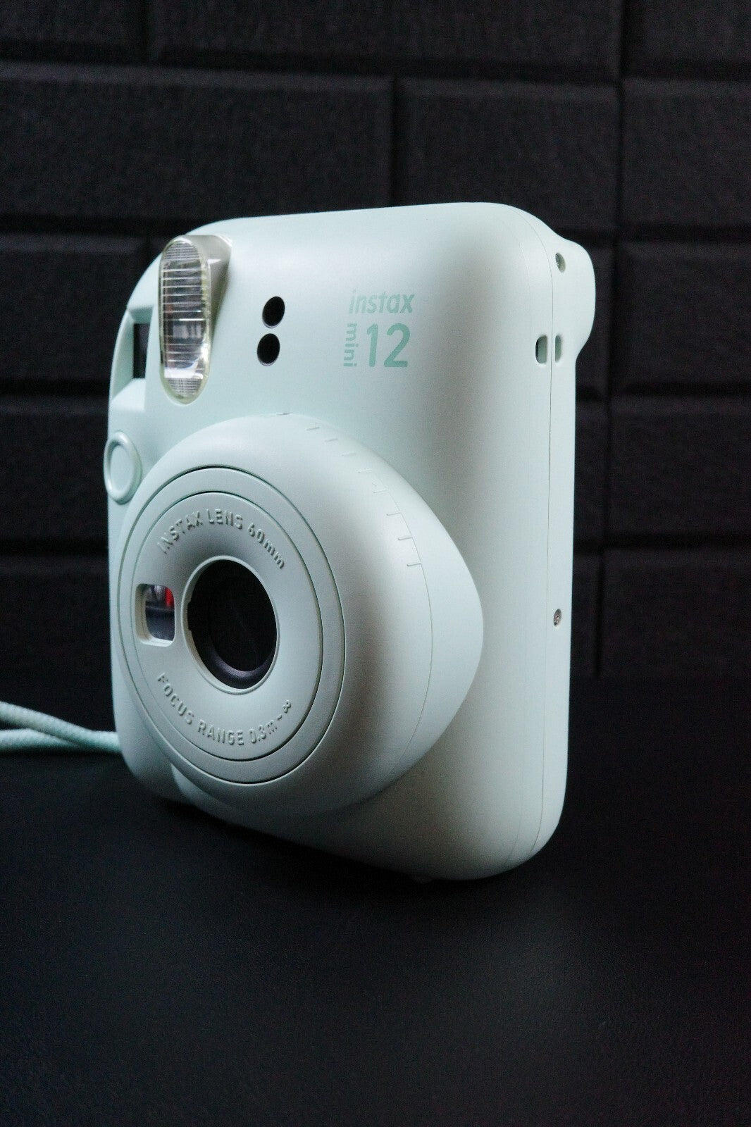Fujifilm Instax Mini 12 Mint Green Instant Camera + Case - Tested & Working