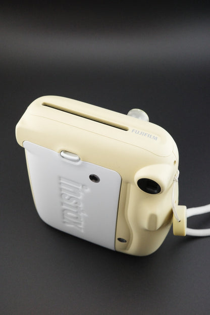 Fujifilm Instax Mini 11 White Instant Camera + Batteries - Tested & Working