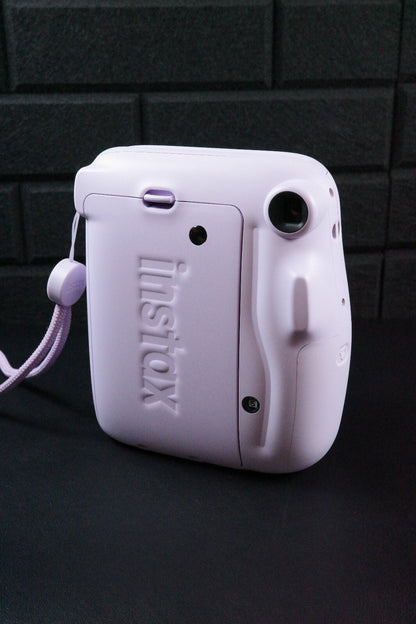 Fujifilm Instax Mini 11 Lilac Instant Camera + Film & Batteries - Fully Working