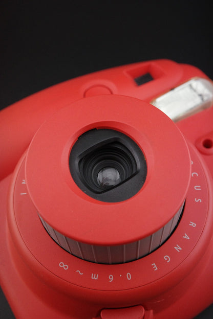 Fujifilm Instax Mini 8 Poppy Red Instant Camera - Tested & Working