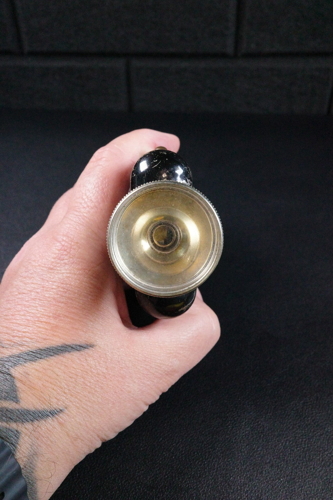 Vintage Daimon Contact Flashlight Torch Germany WWII / 1936-48