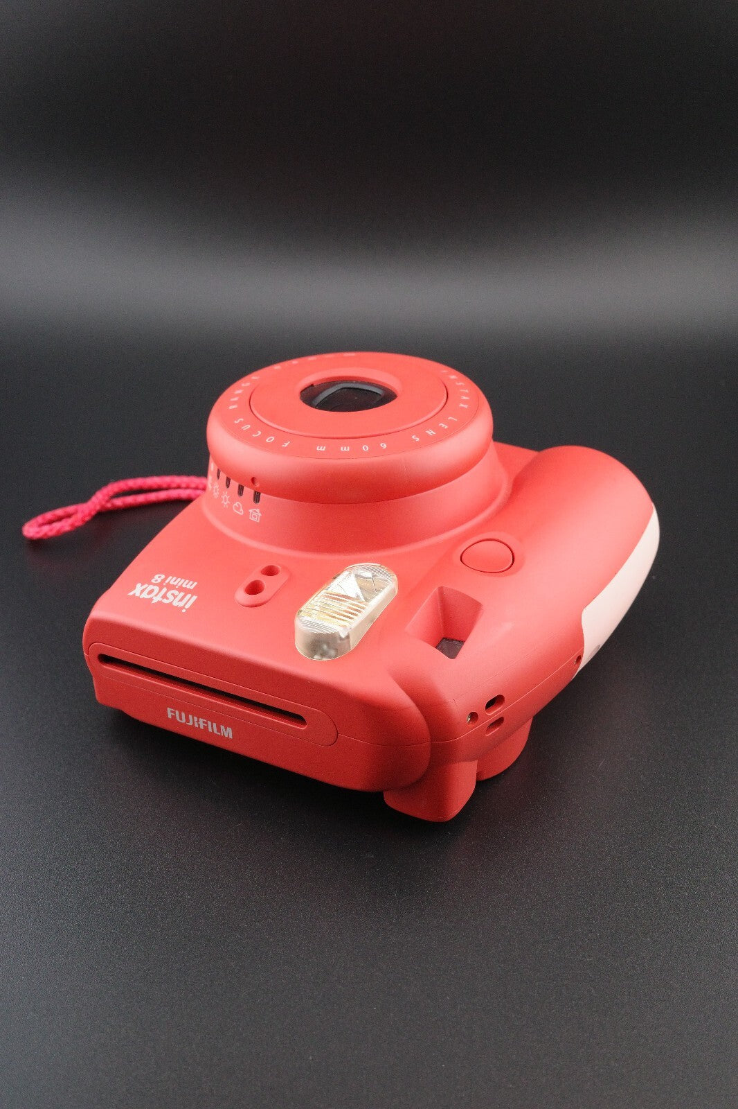 Fujifilm Instax Mini 8 Poppy Red Instant Camera - Tested & Working