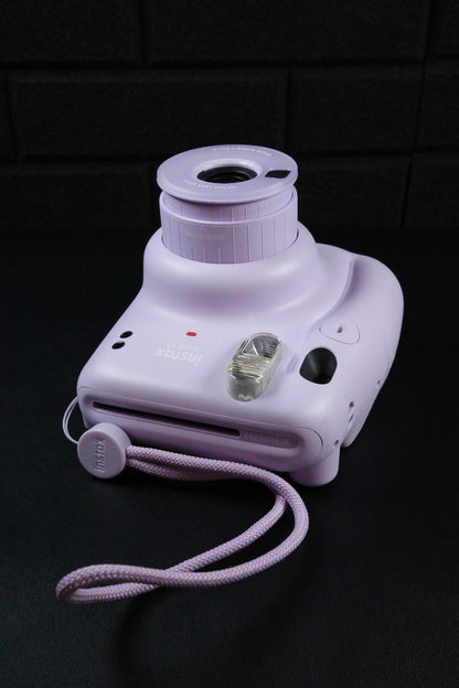 Fujifilm Instax Mini 11 Lilac Instant Camera + Film & Batteries - Fully Working