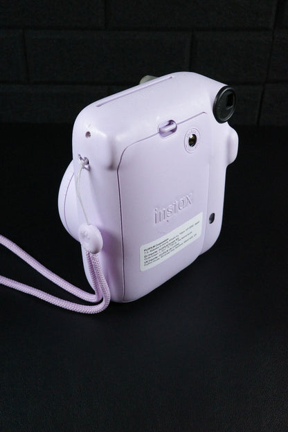Fujifilm Instax Mini 12 Lilac Instant Camera + Film & Batteries - Working