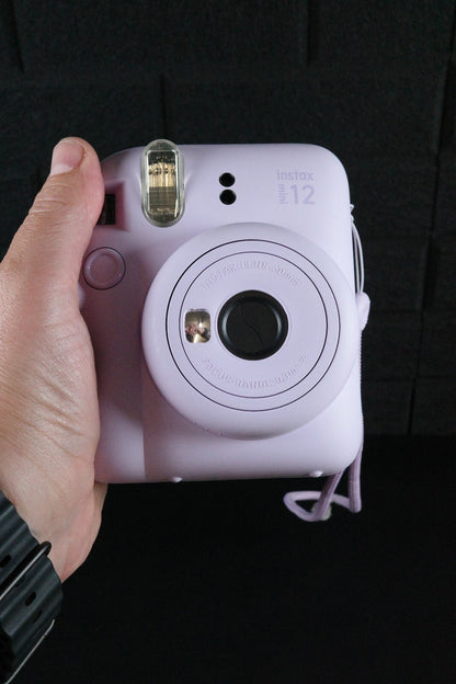 Fujifilm Instax Mini 12 Lilac Instant Camera + Film & Batteries - Working