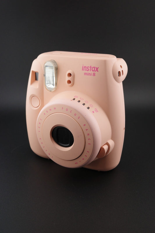 Fujifilm Instax Mini 8 Pink Instant Film Camera - Tested & Working