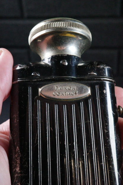 Vintage Daimon Contact Flashlight Torch Germany WWII / 1936-48