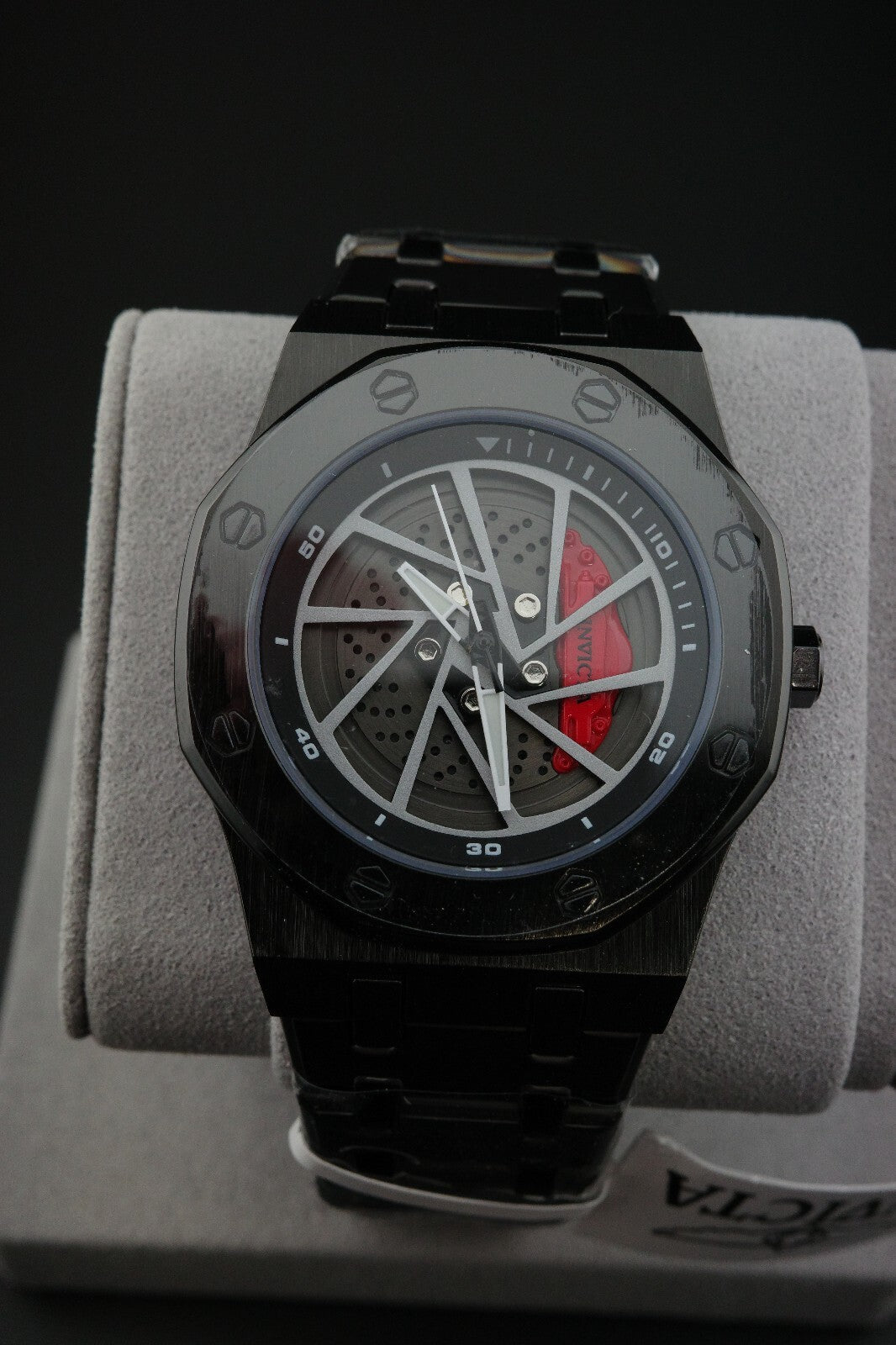 Invicta Speedway Rim Men's Watch - 42mm, Black (70036) New + Boxed