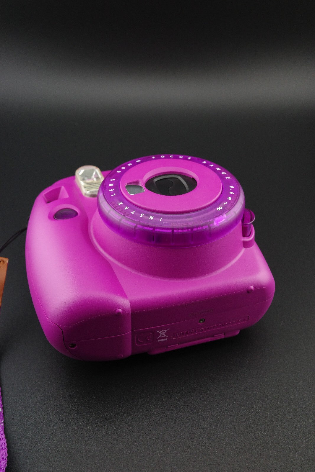 Fujifilm Instax Mini 9 LTD ED Purple Instant Camera + Batteries Tested & Working