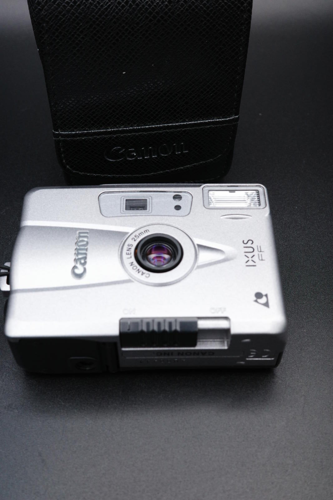 Vintage Canon IXUS FF Compact Camera & Case - Excellent Condition Fully Working