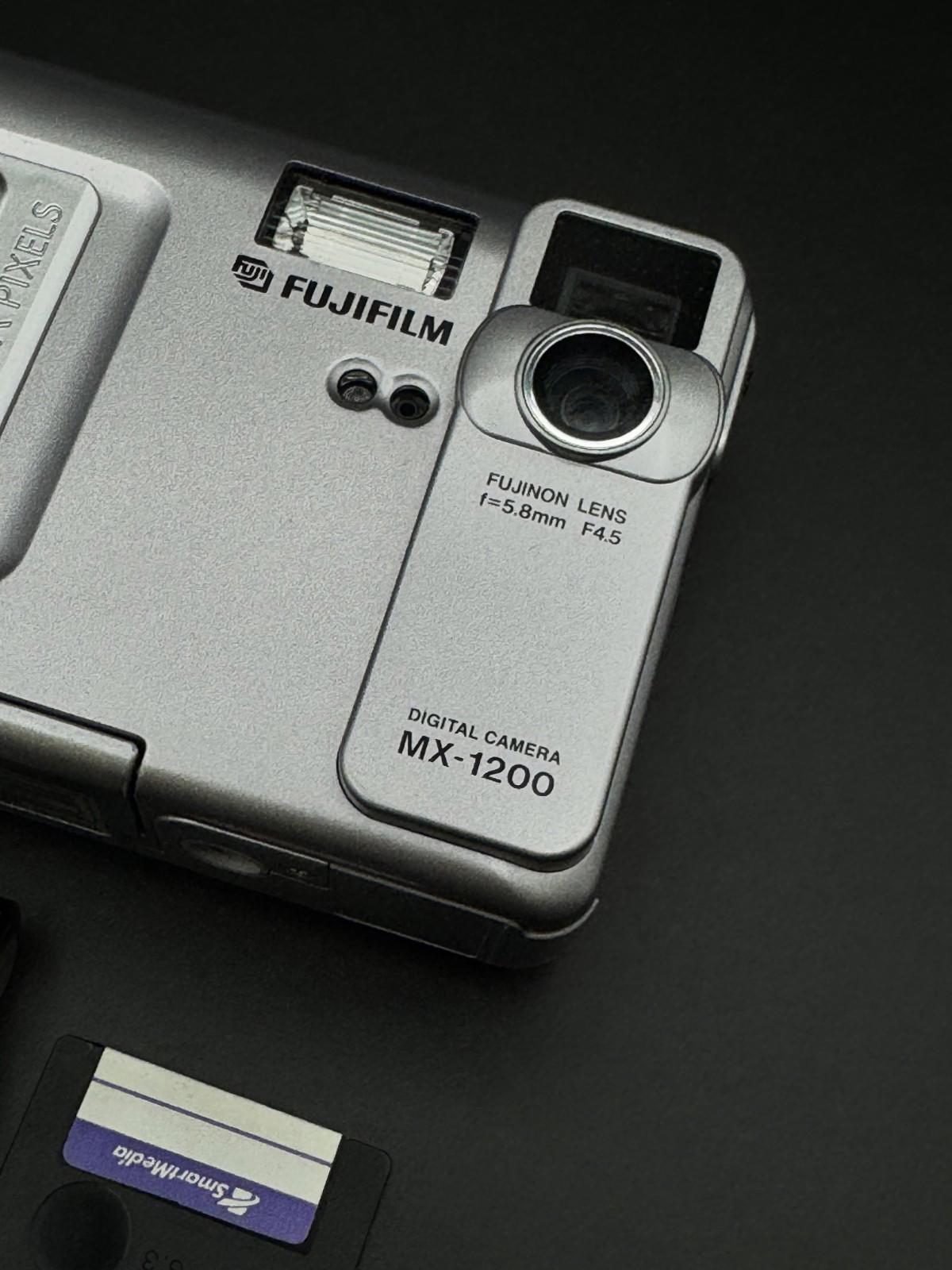 Fujifilm MX-1200 1.3MP Digital Camera + Batteries & Memory Card - Fully Working