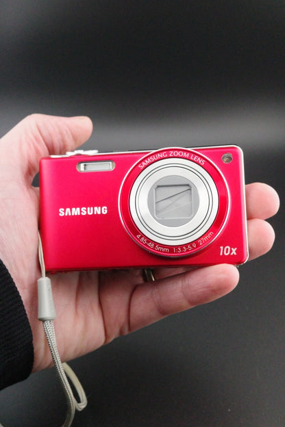 Samsung PL221 16.1MP Digital Camera 10x Zoom + New Battery & Charger - Working