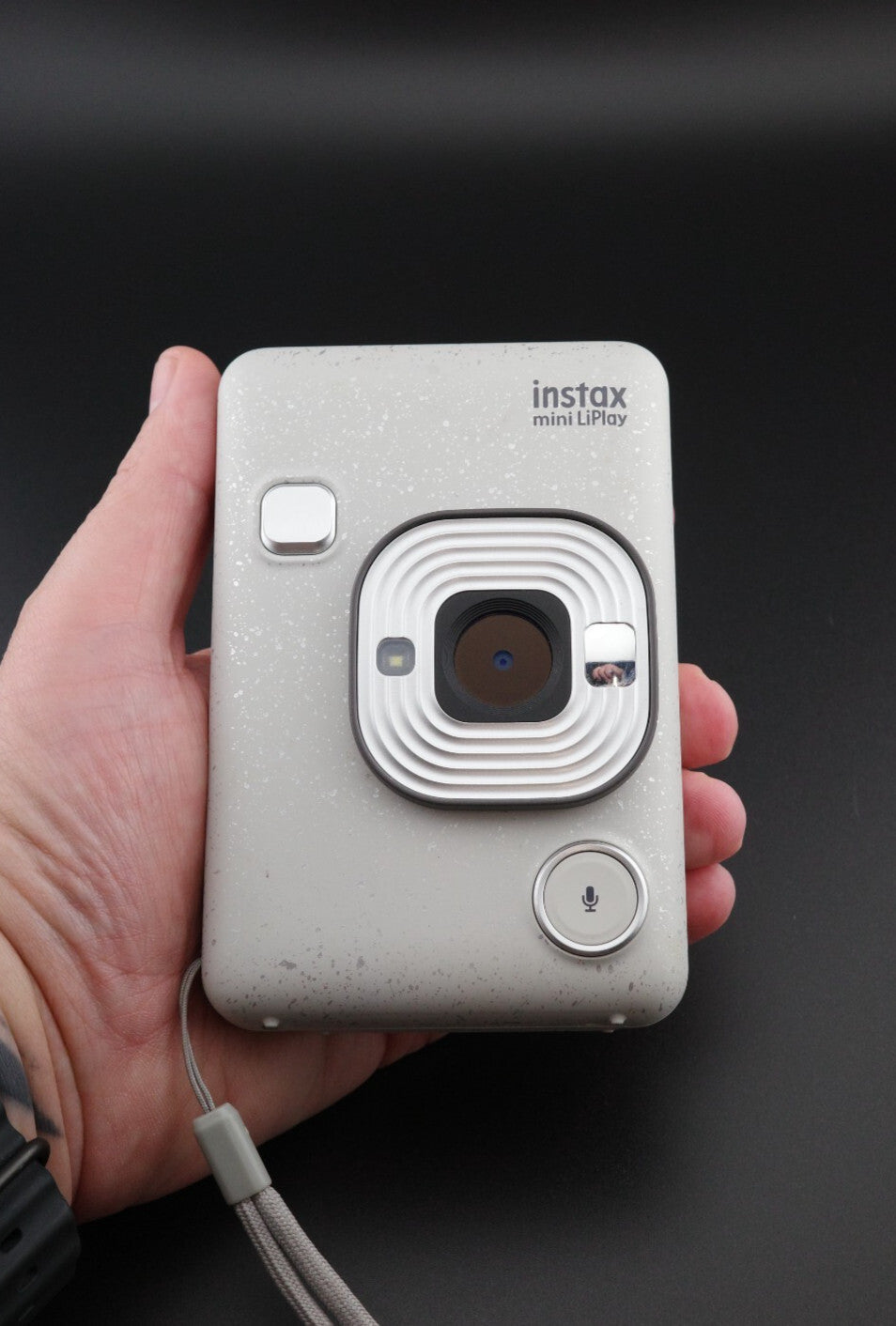 Fujifilm Mini LiPlay Hybrid Digital Instant Camera Misty White Tested & Working
