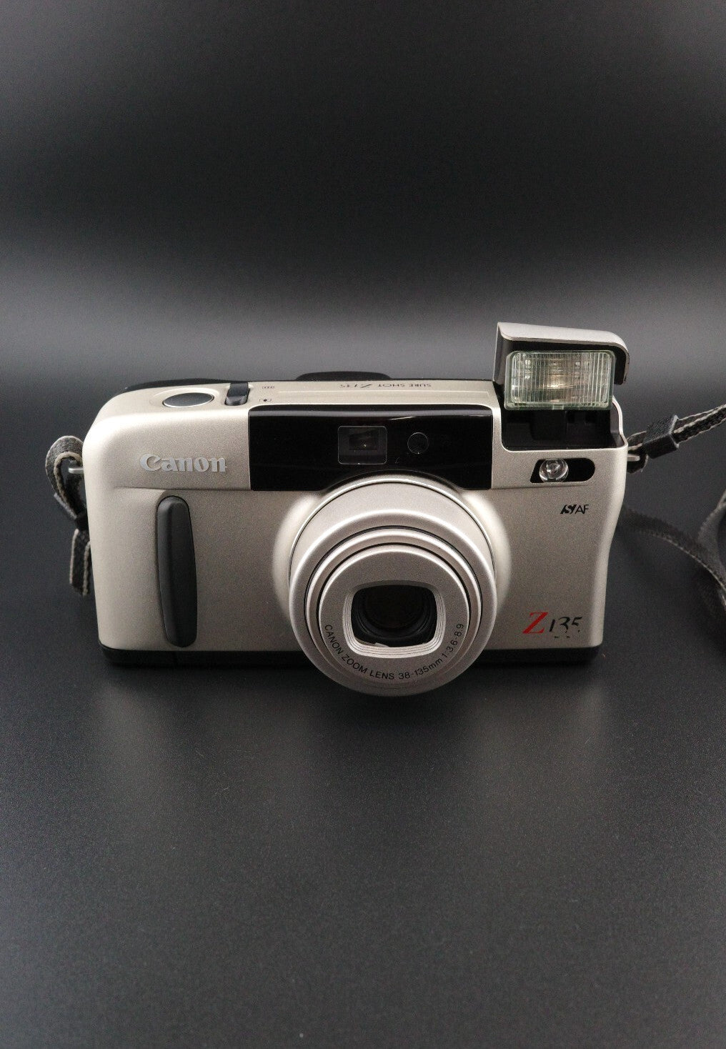 Canon Sure Shot Z135 Vintage 1990's 35mm Film Zoom Camera Film Tested & Working