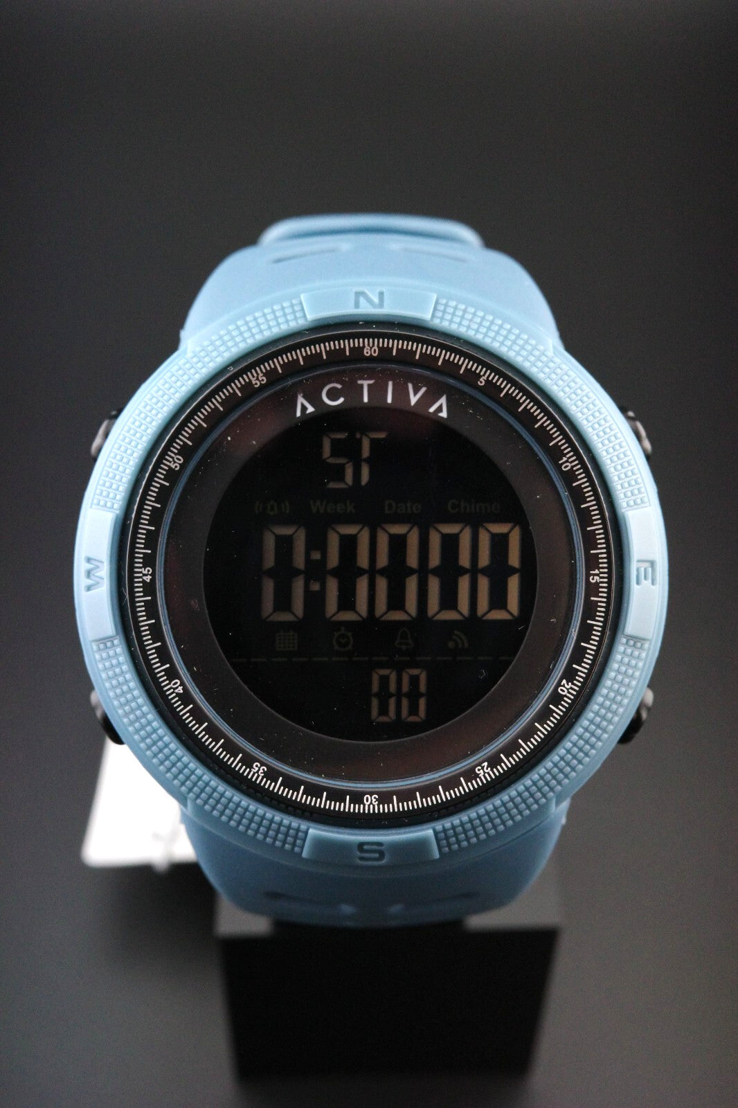 Activa X Invicta ACW1915-002 Men’s Digital Watch 50mm Light Blue - New & Boxed