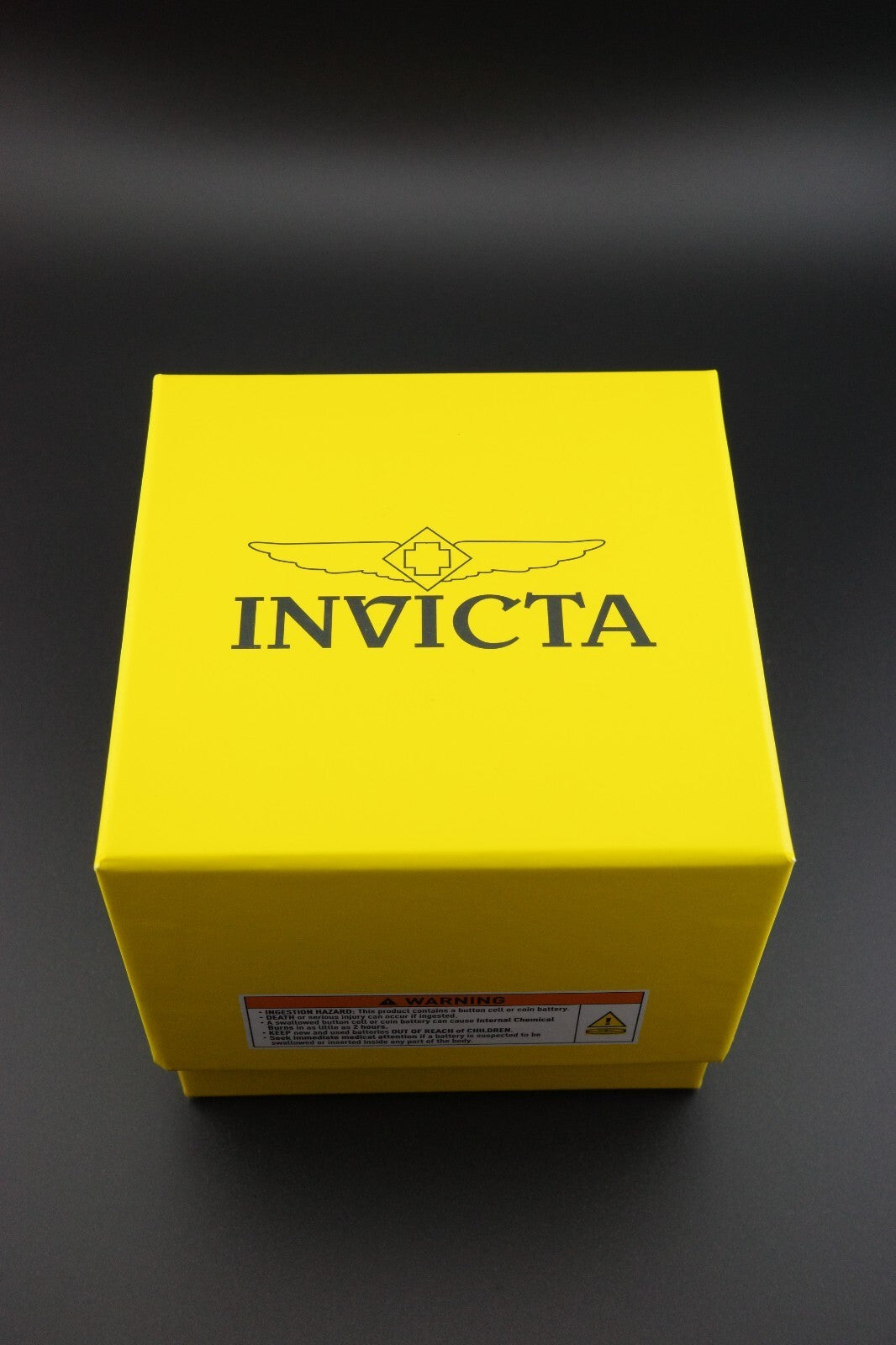 Brand New & Boxed Invicta Huracan 45775 Men’s Watch 48mm Black Gold Dial