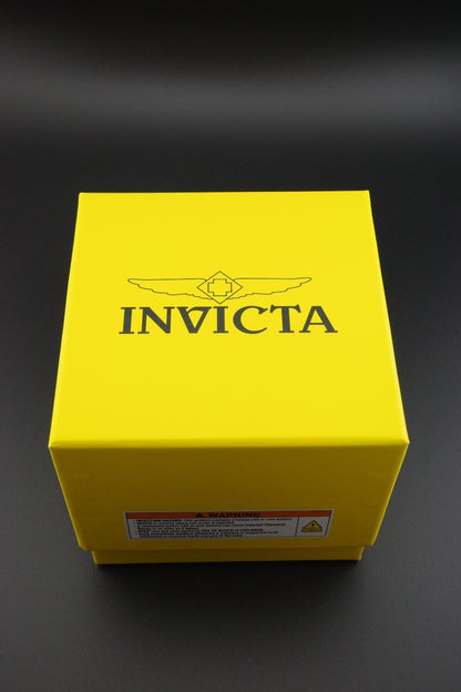 Brand New & Boxed Invicta Huracan 45775 Men’s Watch 48mm Black Gold Dial