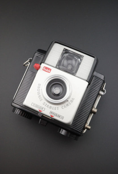 Kodak Brownie Starlet Vintage 1950's Art Deco 127 Film Camera - Tested & Working