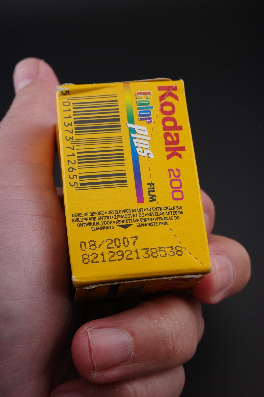 Kodak Color Plus 200 35mm Film - 24 Exposures - Boxed & Sealed Expired 08/2007