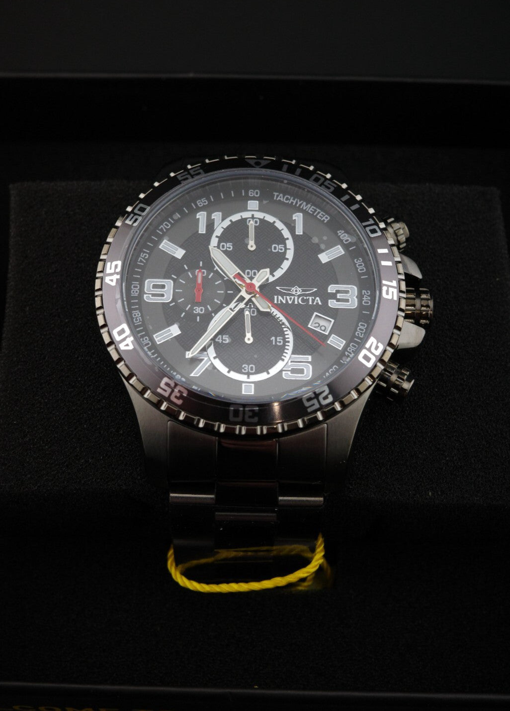 Invicta Specialty Mach Gala 69808 Men's Quartz Watch 48mm Gunmetal - New & Boxed