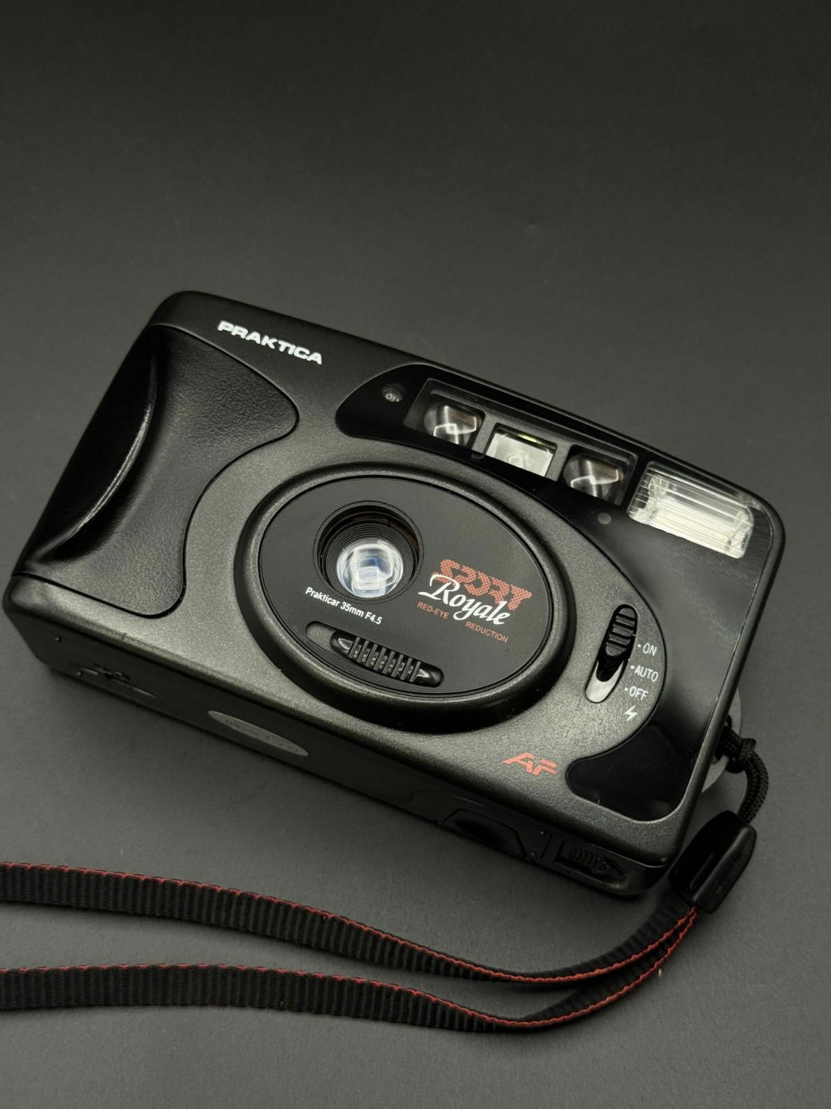 Praktica Sport Royale Retro Point & Shoot 35mm Film Camera - Tested & Working