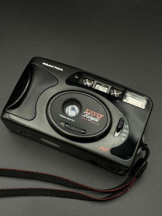 Praktica Sport Royale Retro Point & Shoot 35mm Film Camera - Tested & Working