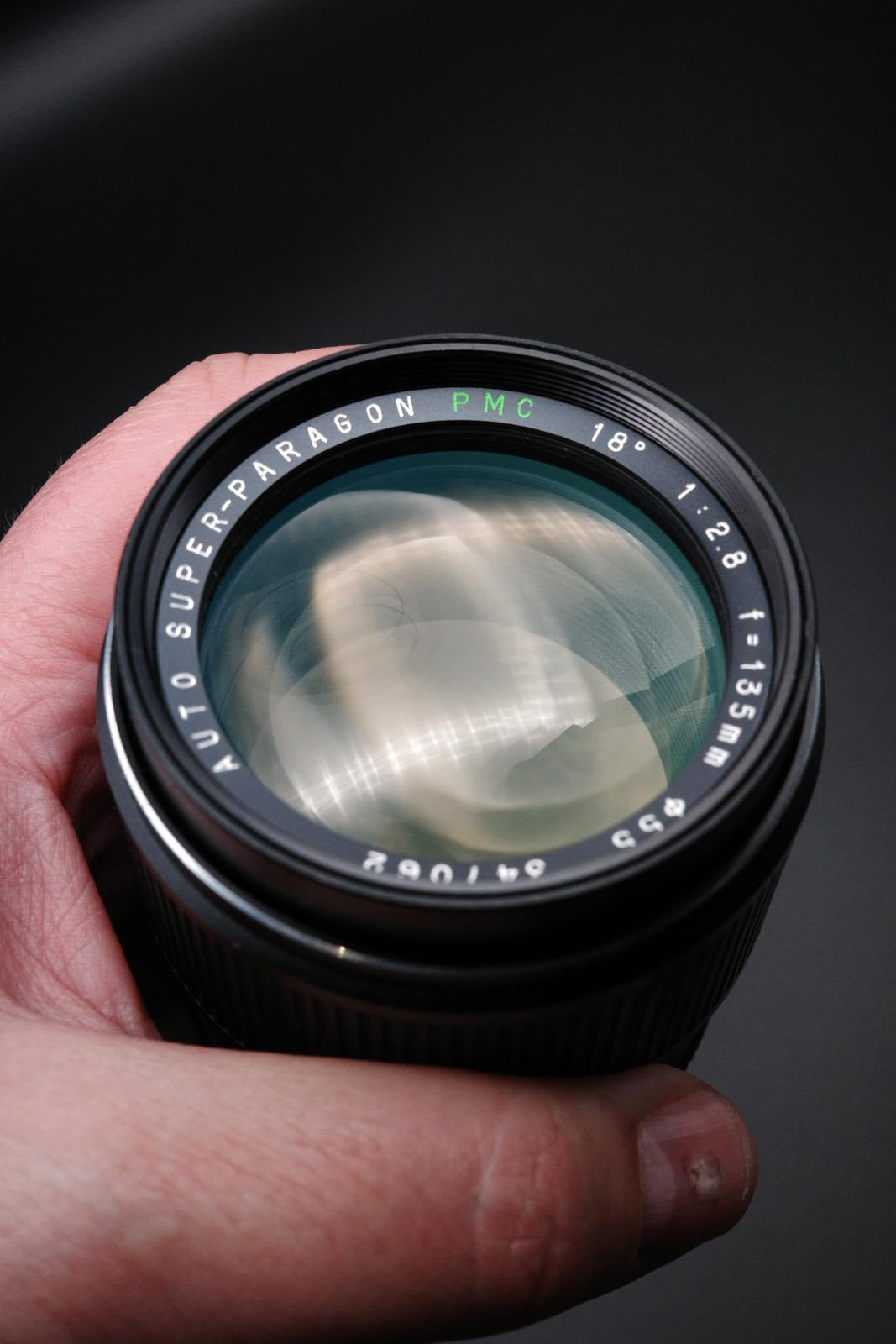 Vintage Super-Paragon PMC Auto 135mm f2.8 PK Mount Camera Lens Tested & Working