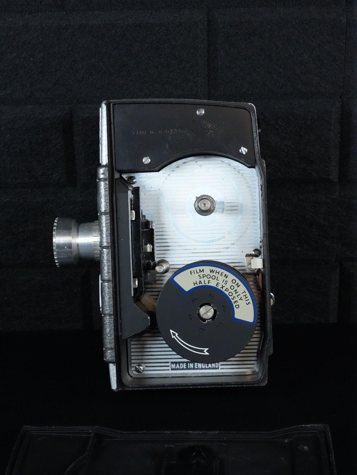 Bell & Howell Sundial Vintage 1950's Double 8mm Cine Film Camera - Fully Working
