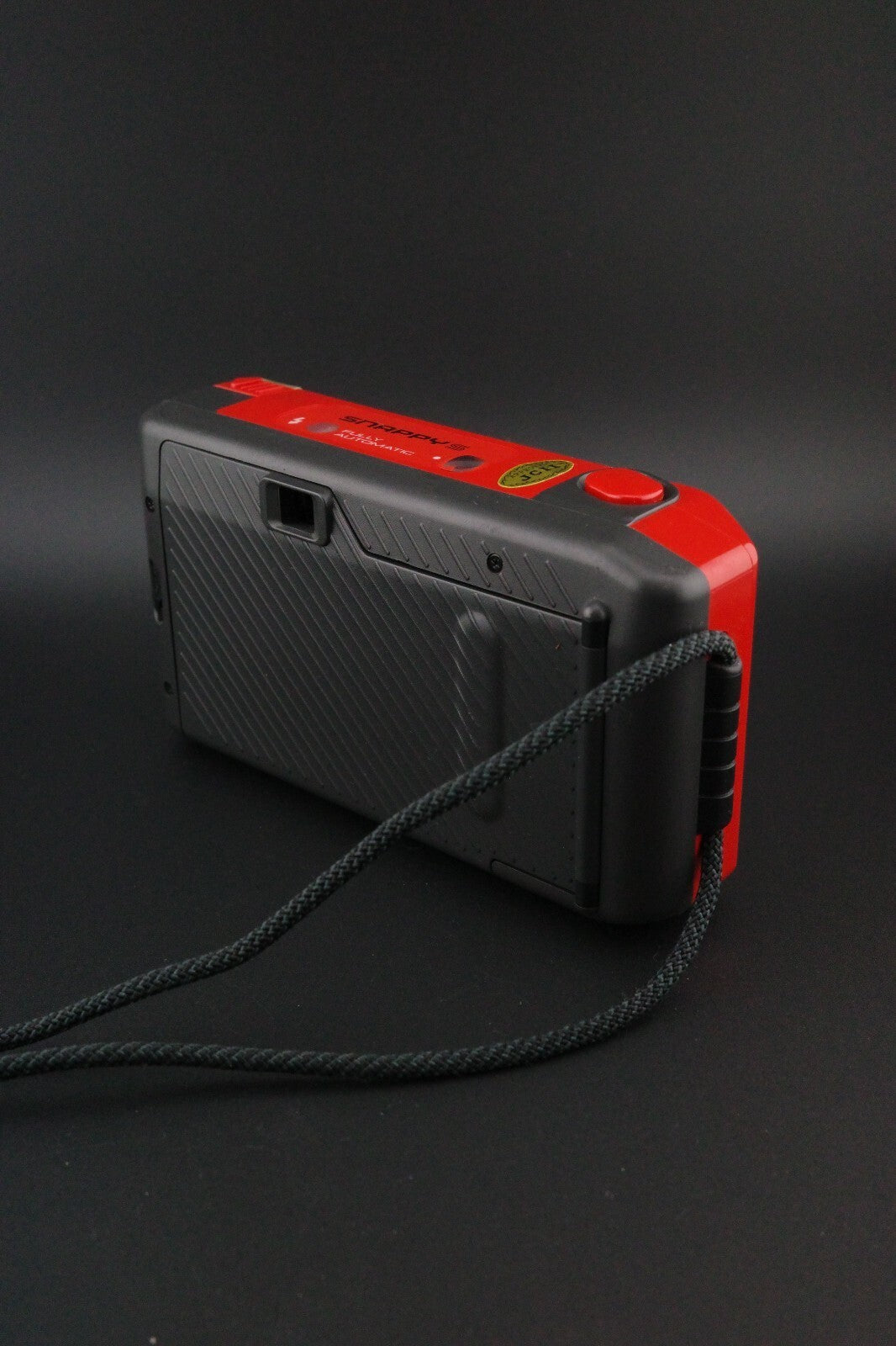 Canon Snappy S Red 35mm Point & Shoot Compact Film Camera Film Tested & Working