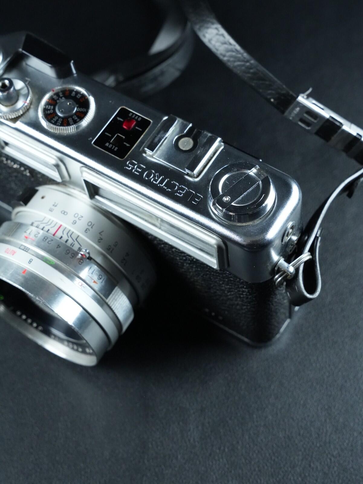 Yashica Electro 35 GSN Vintage 1970's 35mm Rangefinder Film Camera - Faulty W526