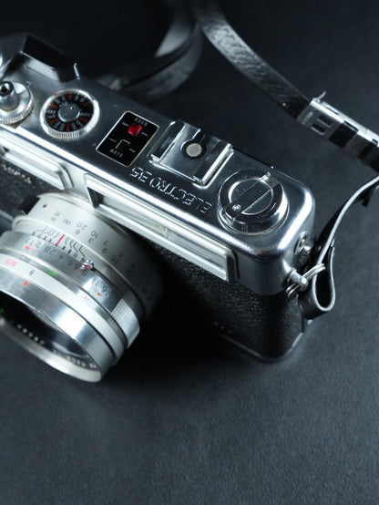 Yashica Electro 35 GSN Vintage 1970's 35mm Rangefinder Film Camera - Faulty W526